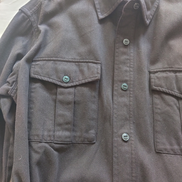 *RAG & BONE* Black Mini Shirt Dress w Belt - Picture 5 of 6